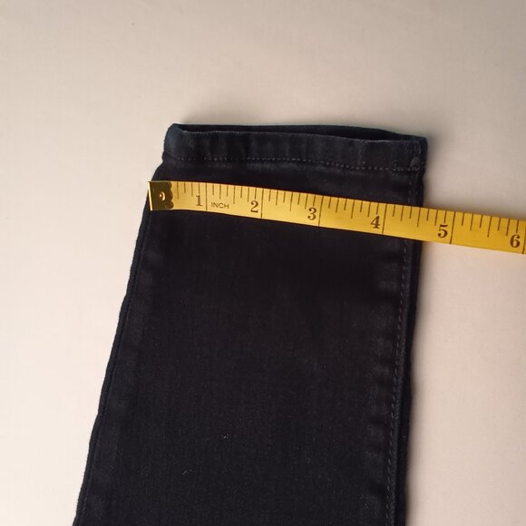 True Religion Jeans Size 26/2 Casey Low Rise Super Skinny Dark Wash - Picture 10 of 10